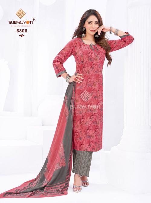 Suryajyoti Trendy Cotton Vol-68 – Kurti Pant With Dupatta - Wholesale Catalog