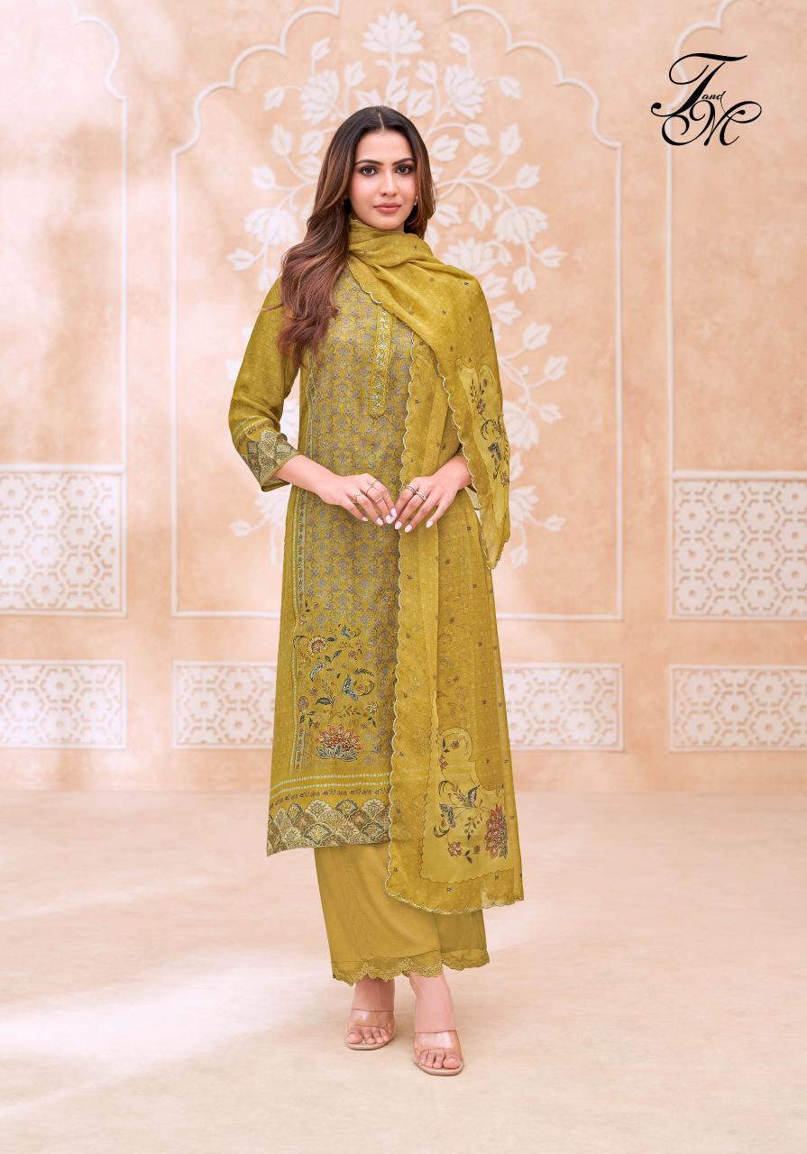 T&M Rangrez catalog salwar kameez pakistani wholesale