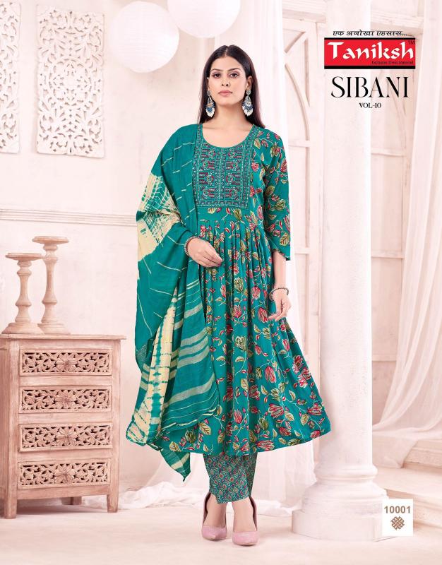 Taniksh Sibani Vol 10 catalog kurtis wholesalers in surat