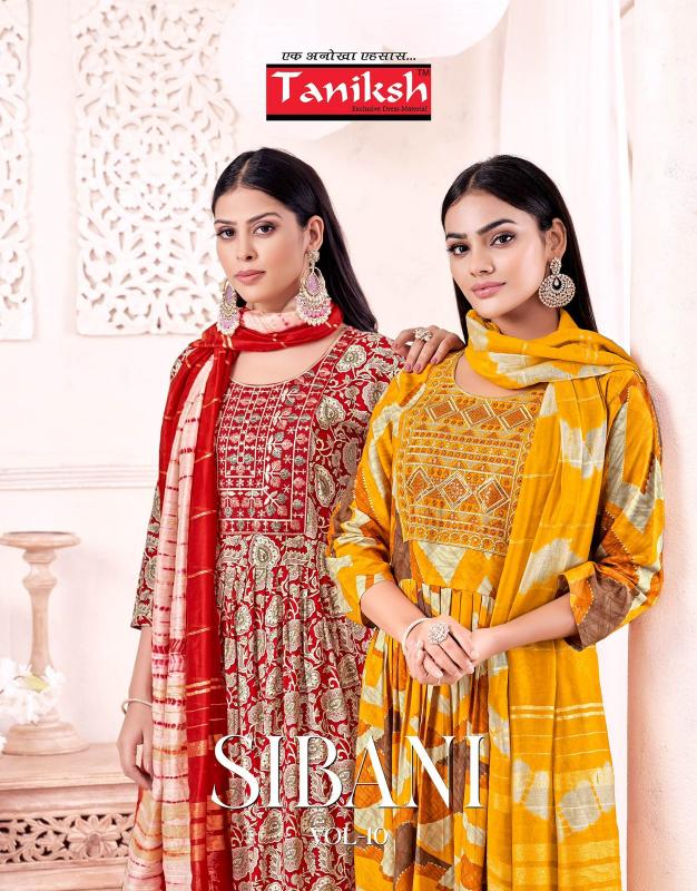 Taniksh Sibani Vol 10 catalog kurtis wholesalers in surat
