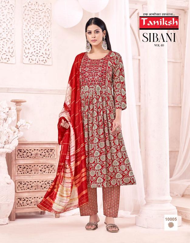 Taniksh Sibani Vol 10 catalog kurtis wholesalers in surat
