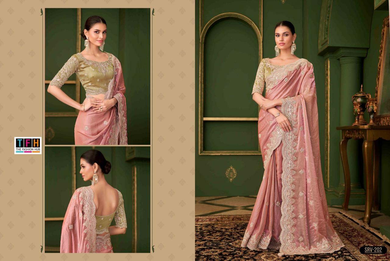 Tfh Sarvaratna catlog surat saree price