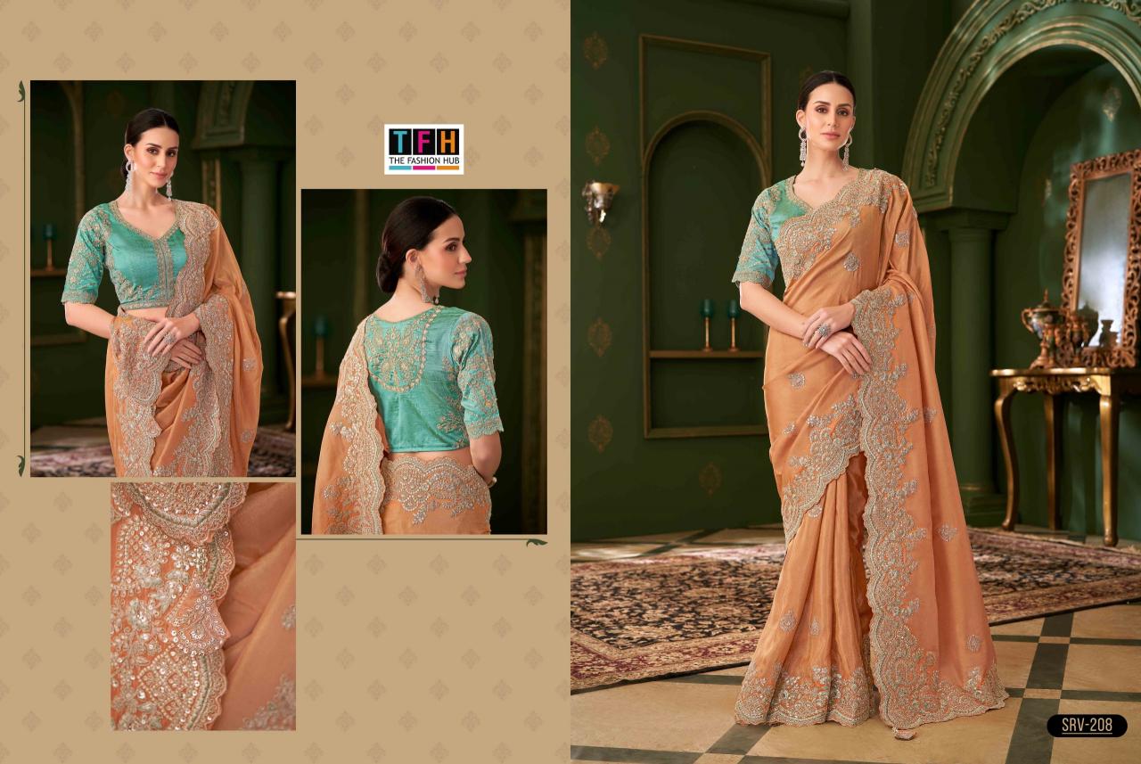 Tfh Sarvaratna catlog surat saree price