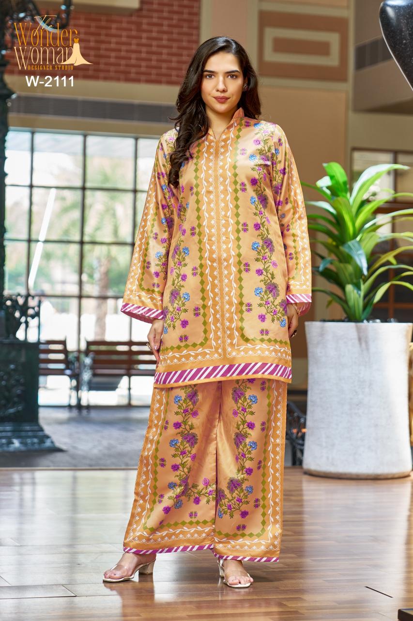 The wonder W- 2111 catalog women modest co ord sets wholesale