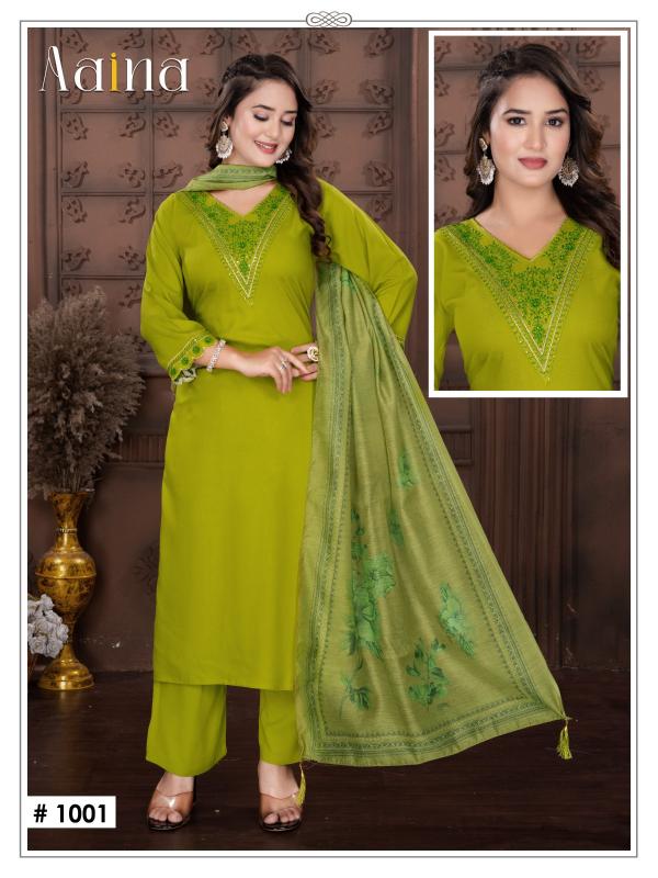 Trendy Aaina catalog brand kurtis wholesale