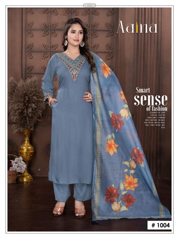 Trendy Aaina catalog brand kurtis wholesale