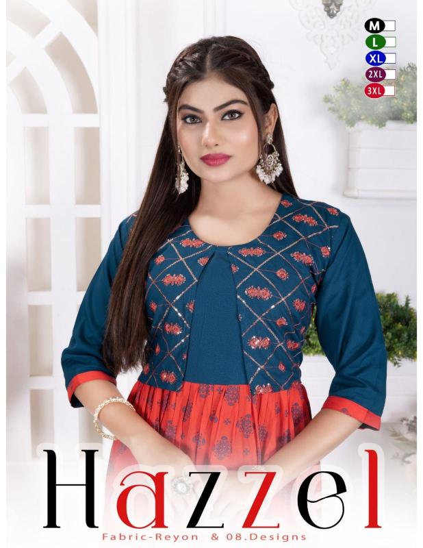 Trendy Hazzel catalog wholesale kurtis in ludhiana 