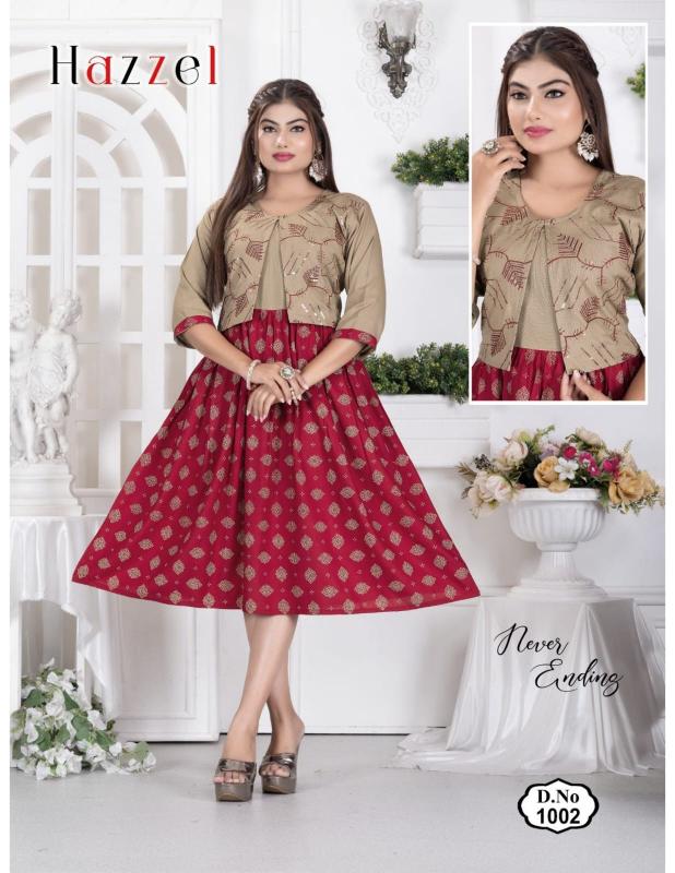 Trendy Hazzel catalog wholesale kurtis in ludhiana 