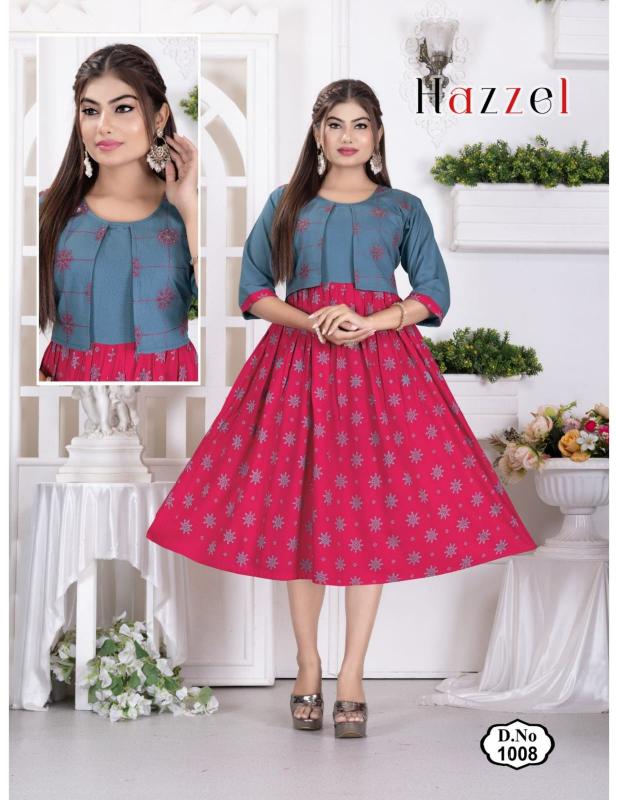 Trendy Hazzel catalog wholesale kurtis in ludhiana 