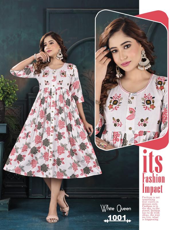 Trendy White Queen Vol 7 catalog wholesale kurtis delhi