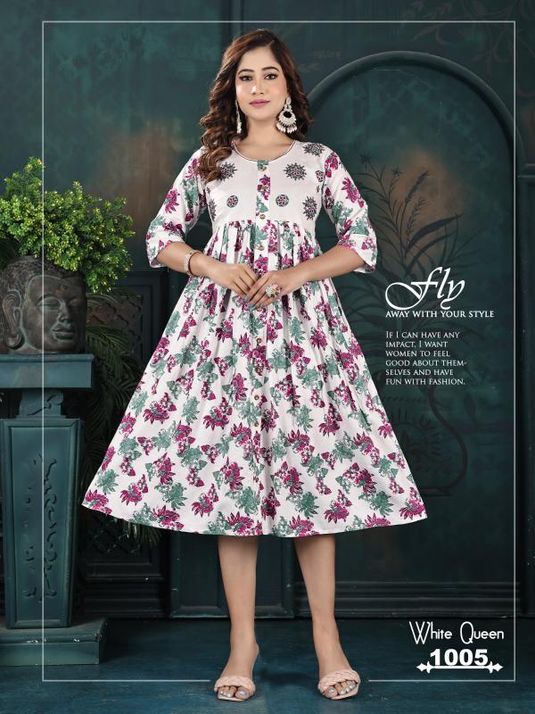 Trendy White Queen Vol 7 catalog wholesale kurtis delhi