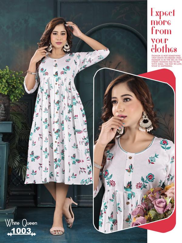 Trendy White Queen Vol 7 catalog wholesale kurtis delhi