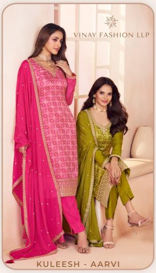 Vinay Kuleesh Aarvi catalog royal salwar kameez