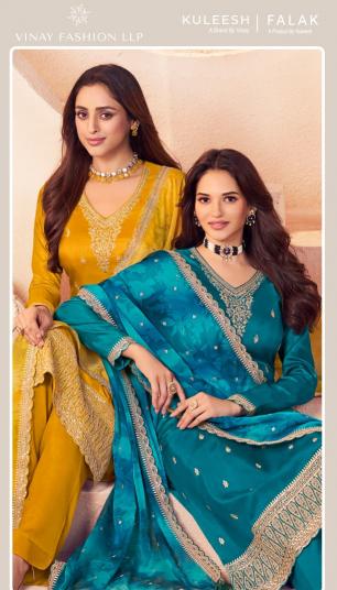 Vinay Kuleesh Falak catalog delhi salwar kameez wholesale