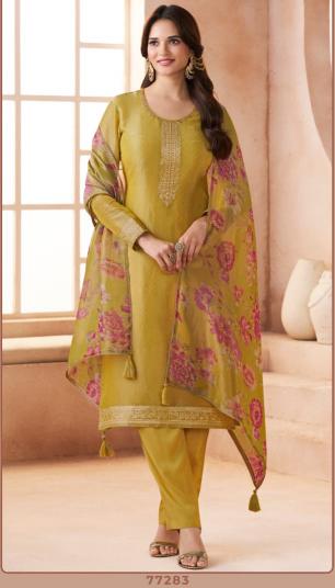 Vinay Kuleesh Kanchi vol 2 catalog designer salwar kameez wholesalers india