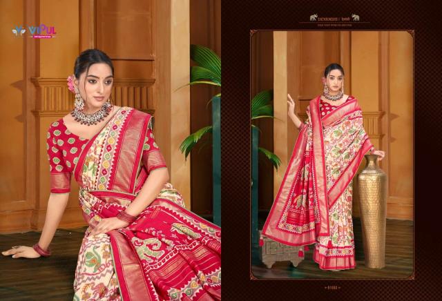 Vipul Aroma silk plus 915E catalog saree wholesale prices