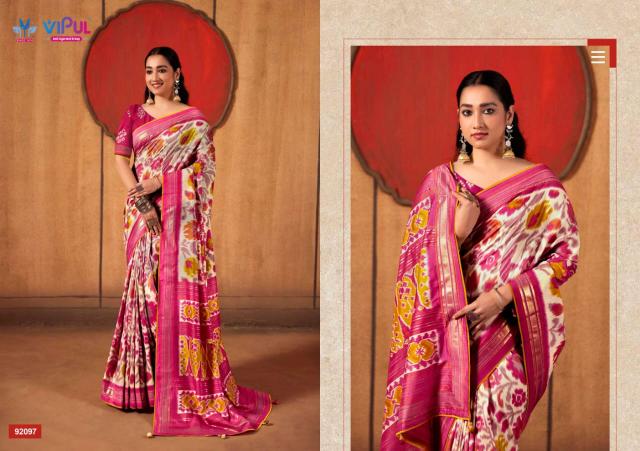 Vipul Aroma silk plus 920G catalog wholesale sarees in surat market