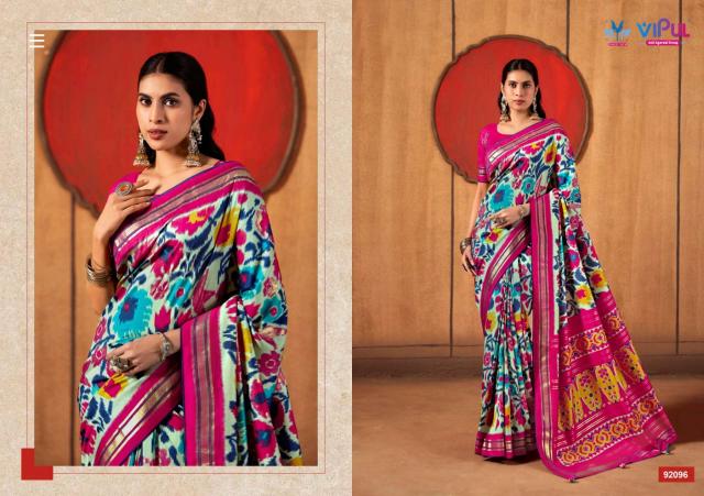 Vipul Aroma silk plus 920G catalog wholesale sarees in surat market