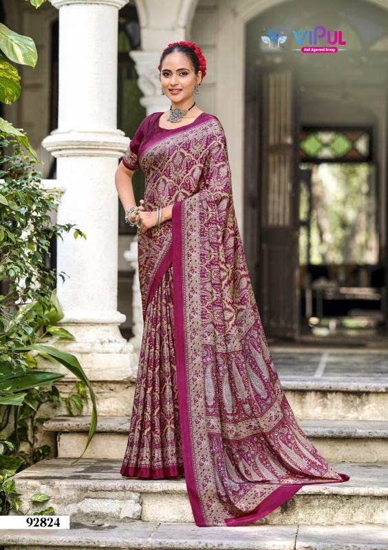 Vipul Heritage silk vol 13 catalog best online silk saree shopping sites in india