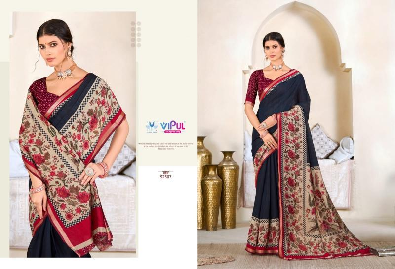 Vipul Monalisa Vol 3 catalog cotton saree wholesale market in surat