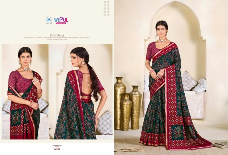 Vipul Monalisa Vol 3 catalog cotton saree wholesale market in surat