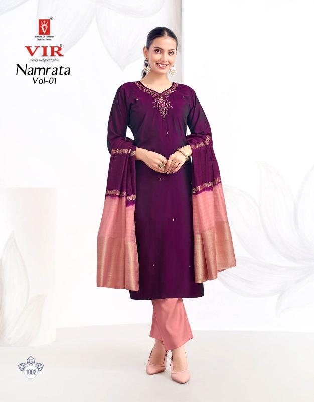 Vir Namrata vol 1 catalog branded kurtis wholesale in hyderabad