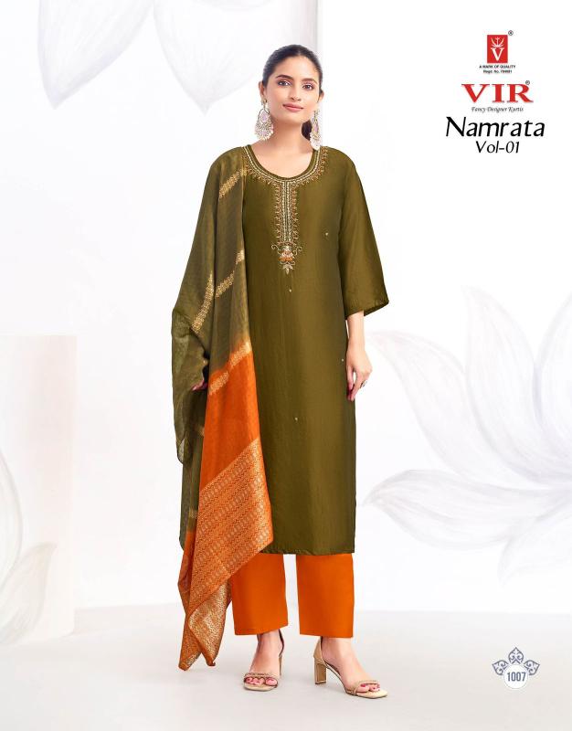 Vir Namrata vol 1 catalog branded kurtis wholesale in hyderabad