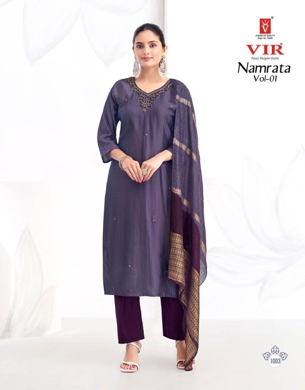 Vir Namrata vol 1 catalog branded kurtis wholesale in hyderabad