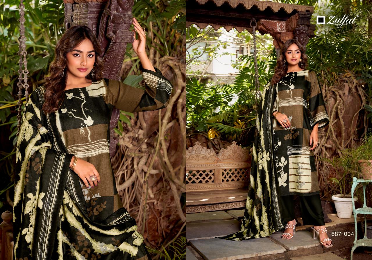 Zulfat Begum catalog wholesale ladies dress material suppliers in vadodara