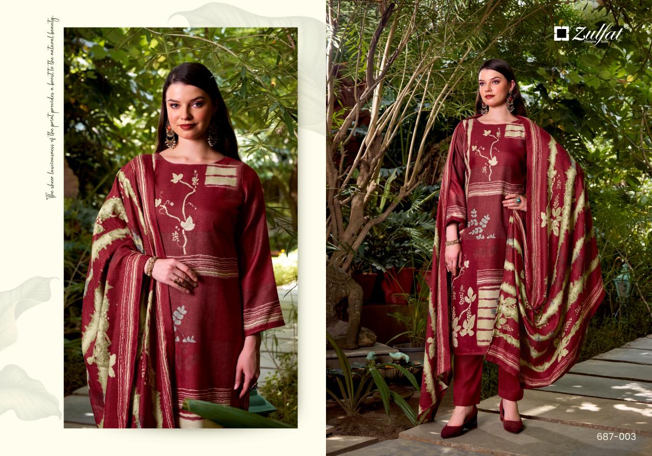 Zulfat Begum catalog wholesale ladies dress material suppliers in vadodara