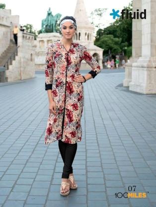 100 Miles Fluid catalog mumbai kurti wholesaler