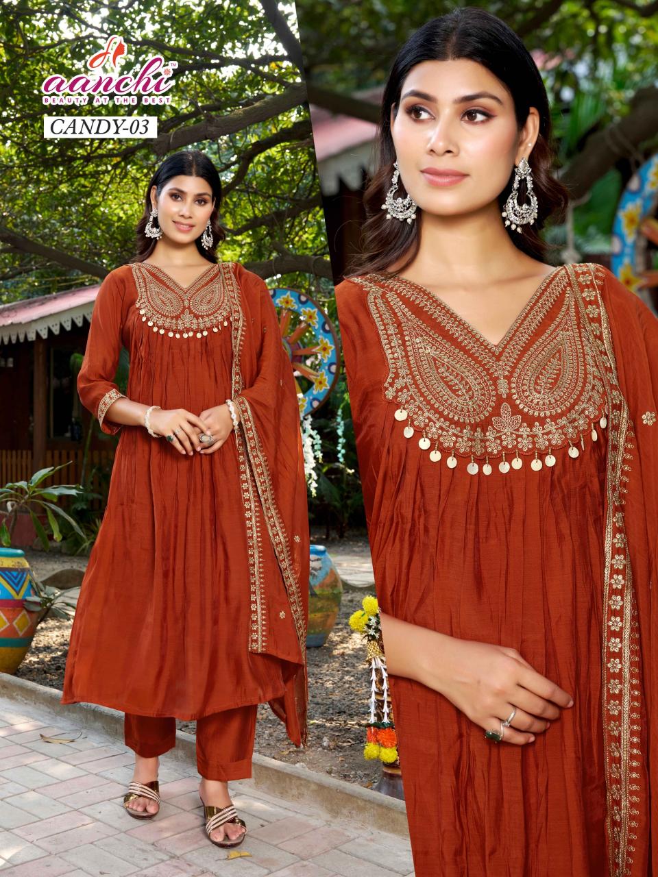 Aanchi candy catalog kurti wholesalers in burrabazar kolkata