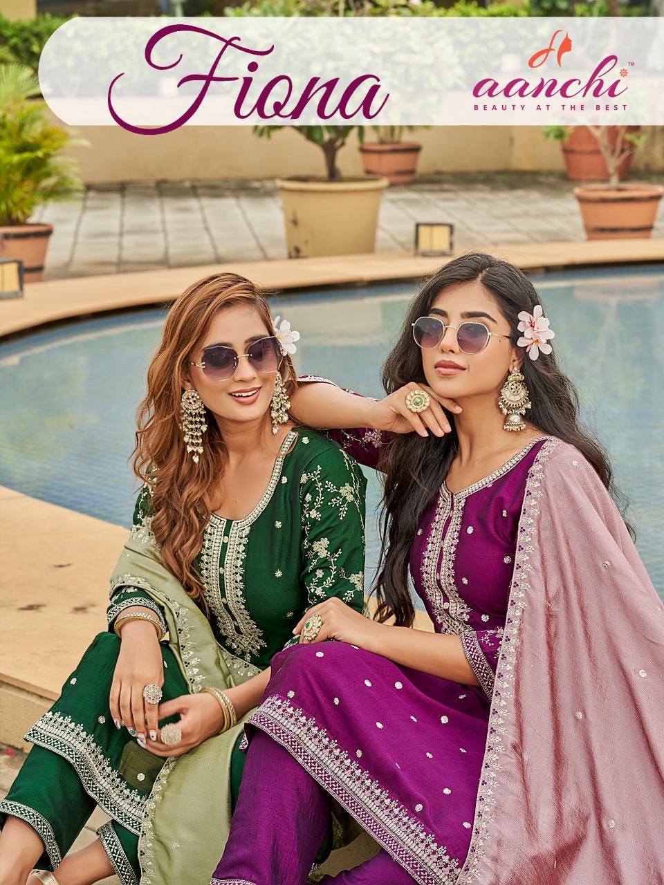 Aanchi Fiona catalog aakara kurti wholesale