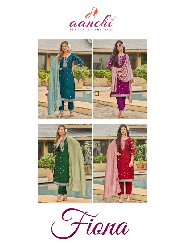 Aanchi Fiona catalog aakara kurti wholesale