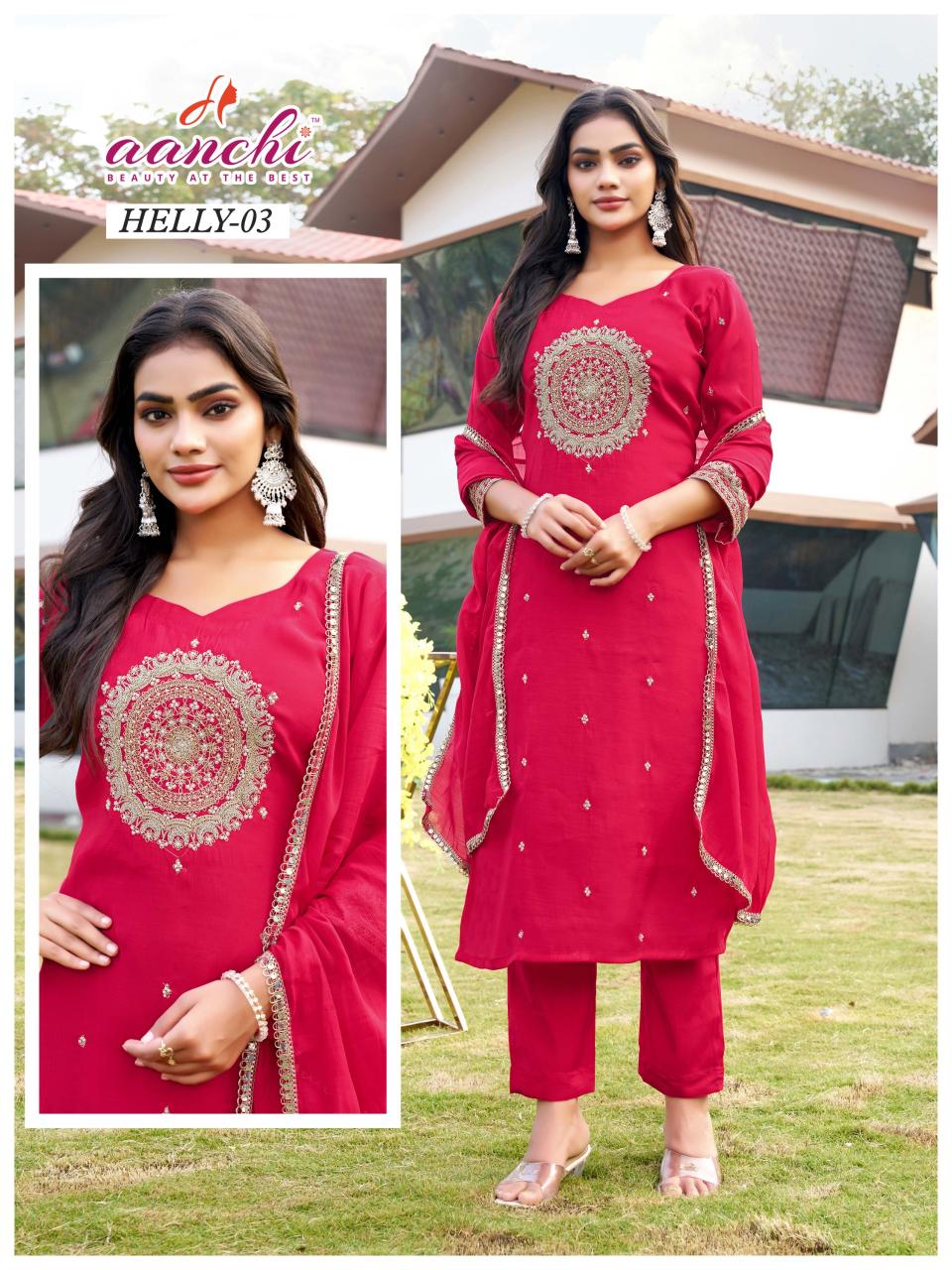 Aanchi Helly catalog kurti wholesalers in dadar mumbai