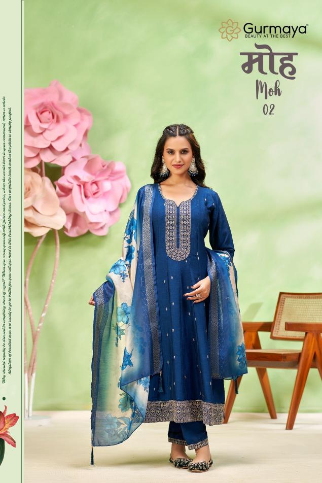 Aanchi Moh 1 & 2 catalog fab india kurtis wholesale
