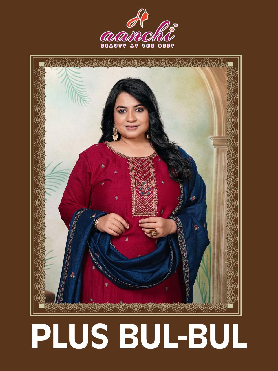 Aanchi Plus Bulbul catalog kurti wholesaler in indore