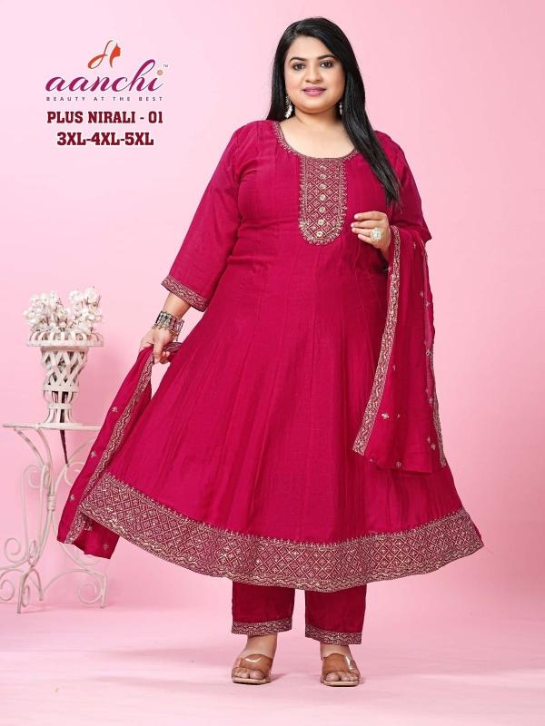 Aanchi Plus Nirali catalog wholesale kurtis online hyderabad