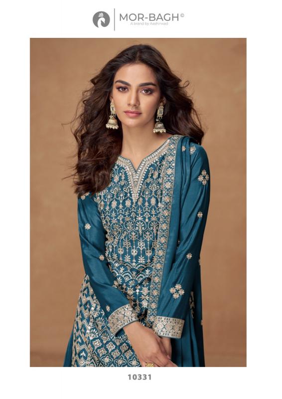 Aashirwad Mor Bagh Pakiza catalog unstitched heavy salwar kameez in jaipur wholesale