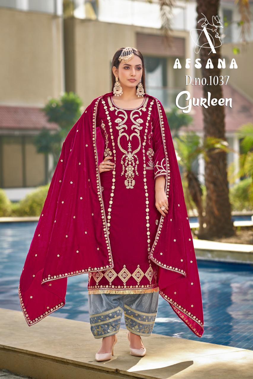 Afsana Gurleen 1035 catalog ready made salwar kameez wholesale in surat