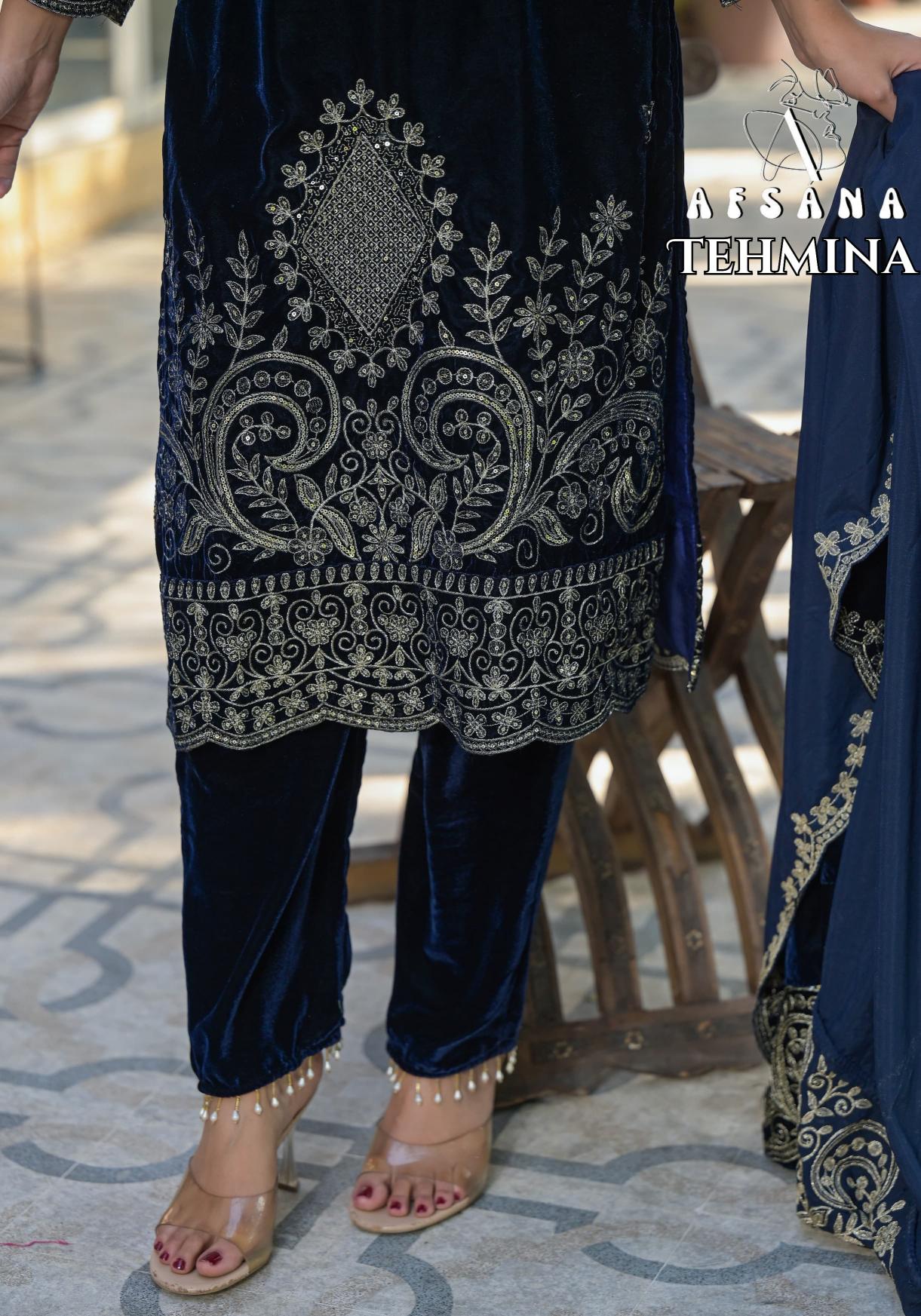 Afsana Tehmina catalog wholesale textile salwar kameez