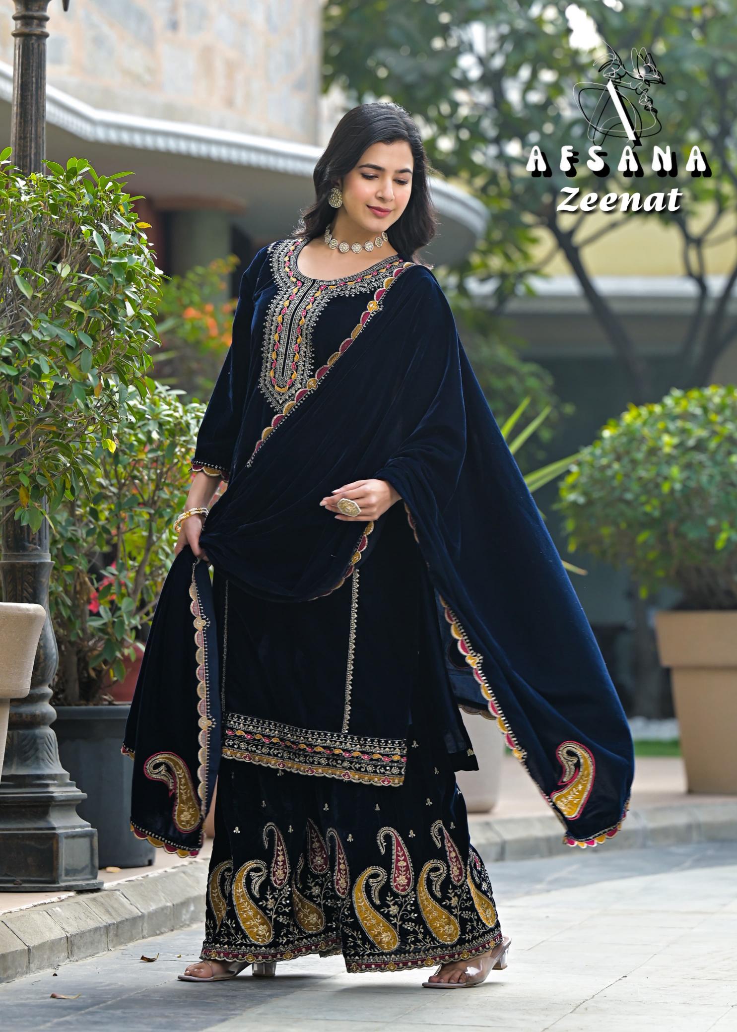 Afsana Zeenat catalog readymade salwar kameez wholesale in surat