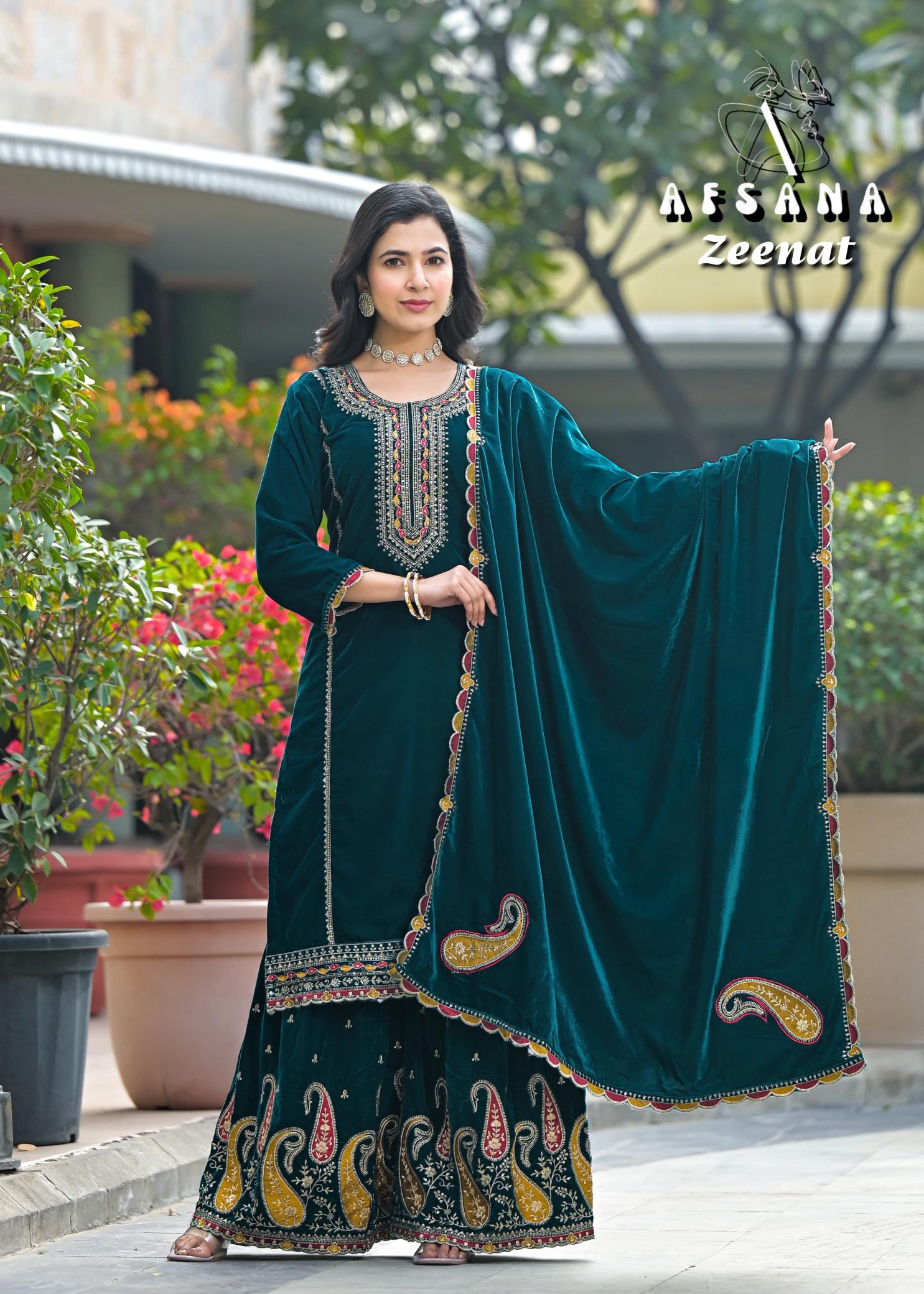 Afsana Zeenat catalog readymade salwar kameez wholesale in surat