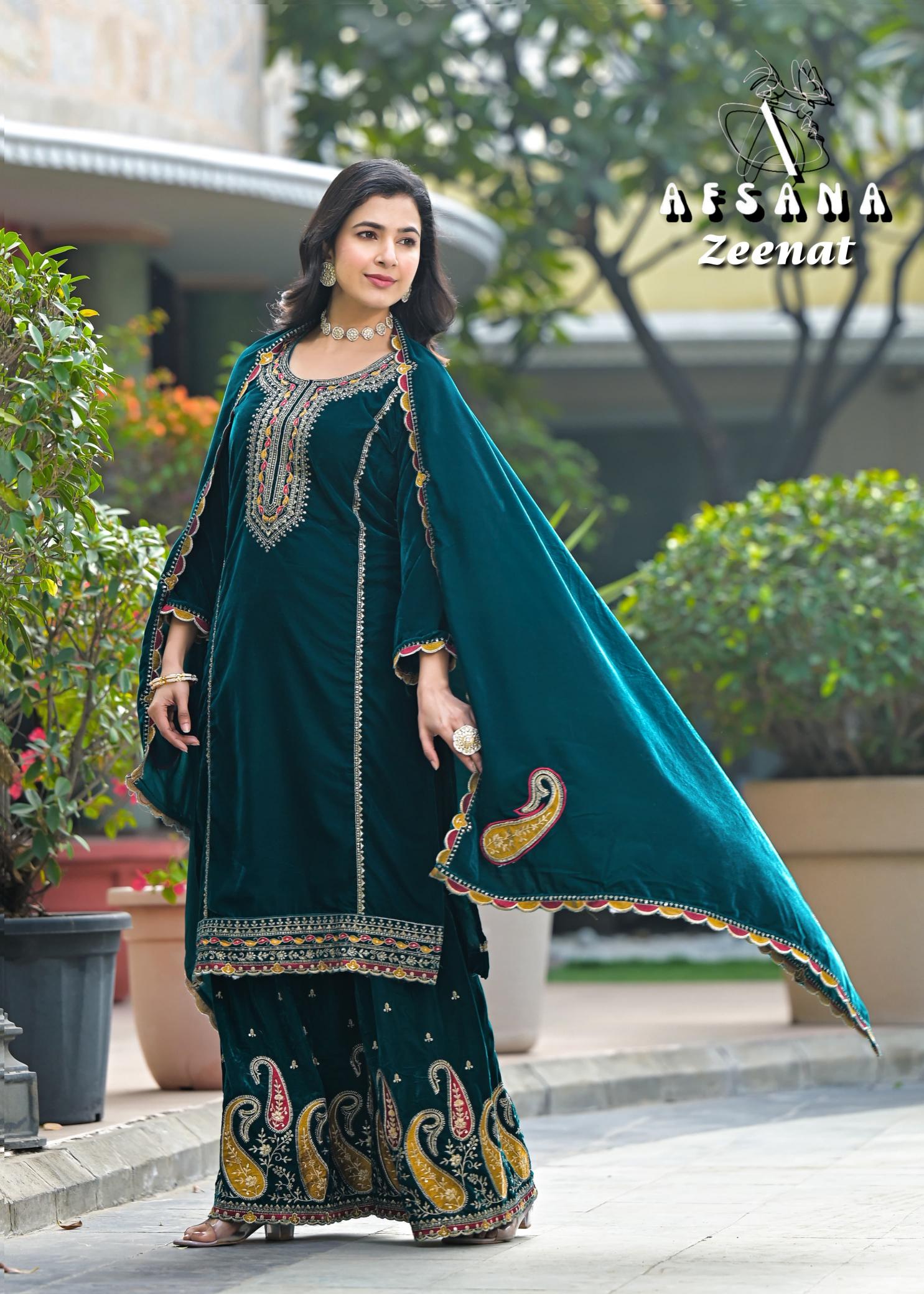 Afsana Zeenat catalog readymade salwar kameez wholesale in surat