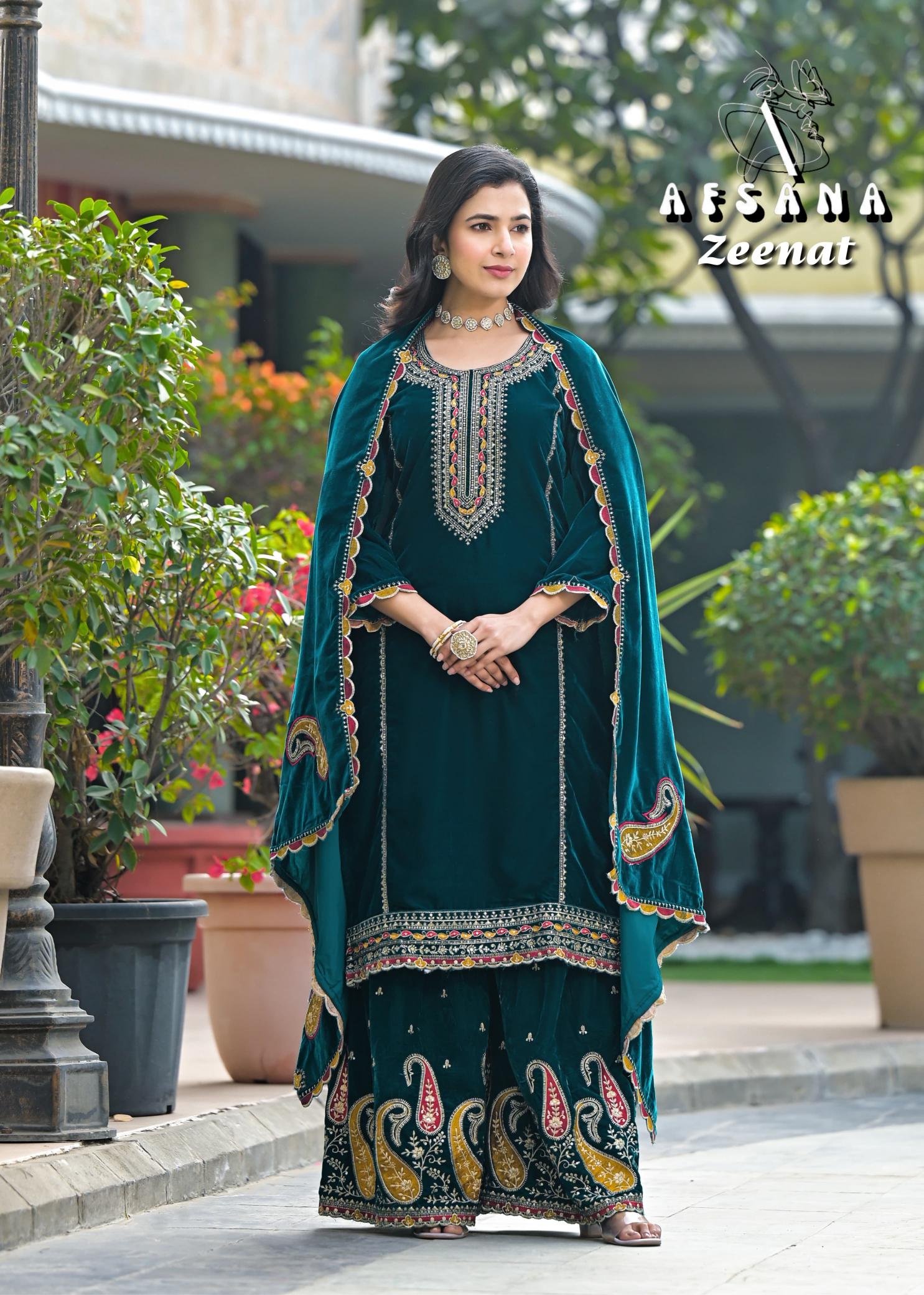 Afsana Zeenat catalog readymade salwar kameez wholesale in surat