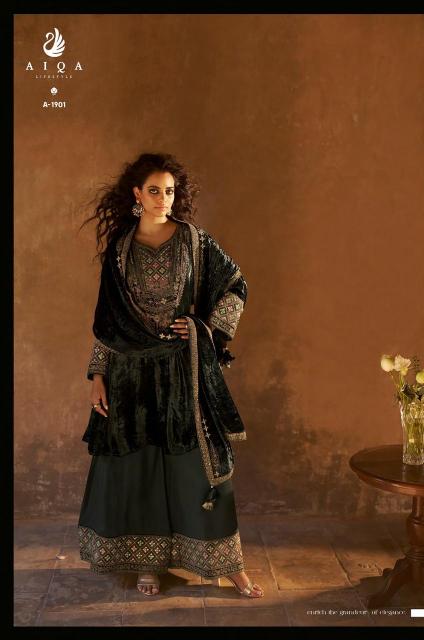 Aiqa Shuijing catalog mumbai salwar kameez wholesalers