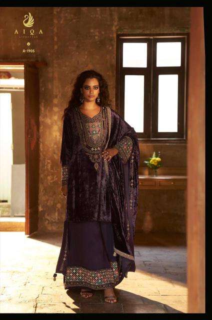 Aiqa Shuijing catalog mumbai salwar kameez wholesalers