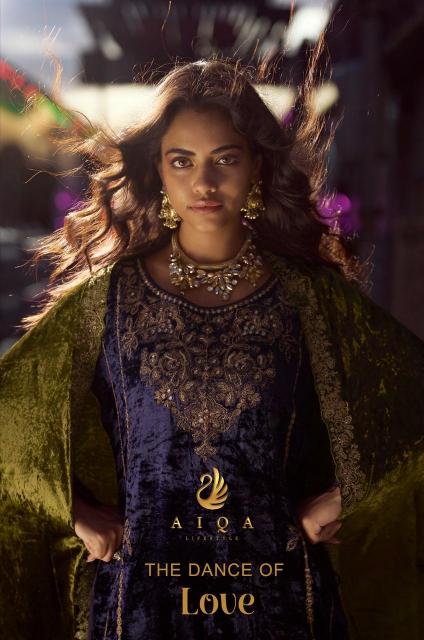 Aiqa The Dance of Love catalog salwar kameez at wholesale price