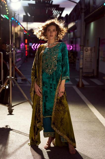 Aiqa The Dance of Love catalog salwar kameez at wholesale price