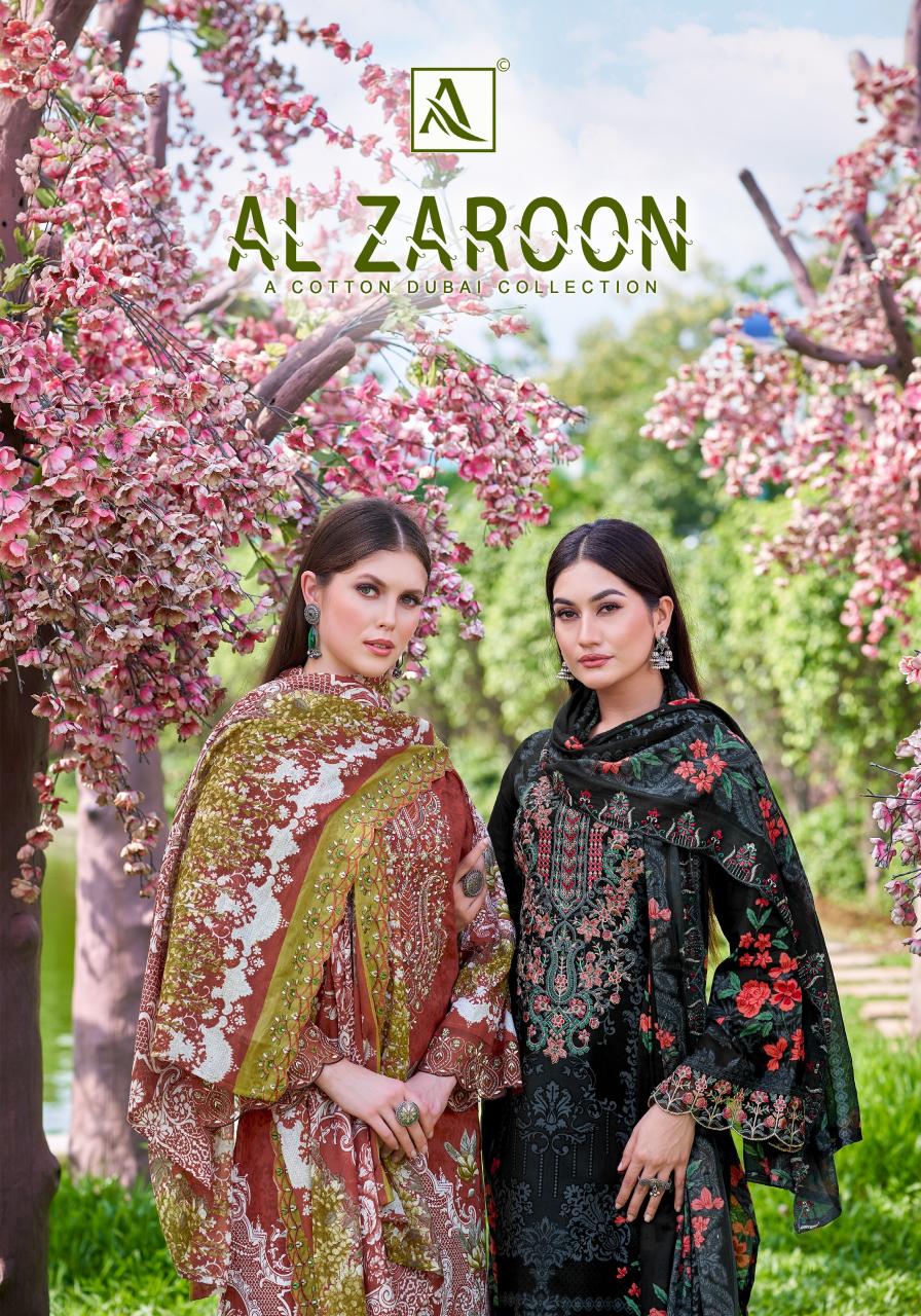 Alok AL Zaroon catalog dress materials for wholesale for online busibesss